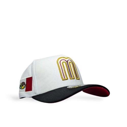 Gorra Doble AA Mex White
